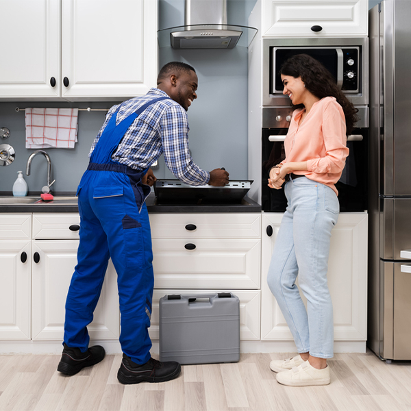 how long does it typically take to complete cooktop repair services in Moran MI